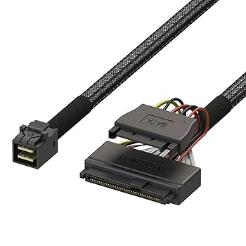 やッス様さ専用 Amazon.co.jp: LINKUP SATA電源付き、内部16G U.2ケーブル（85Ω